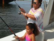 Wanchese Fishing Charters, Sound fishing with the family
