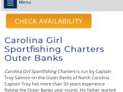 Carolina Girl Sportfishing Charters Outer Banks, Fishing still slow but should break loose anytime