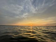 Crystal Dawn Head Boat Fishing and Evening Cruise, Clear skies