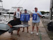 Pirate's Cove Marina, Fishin' in the rain...