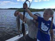 T-Time Charters, Double header puppy drum, flounder this morning