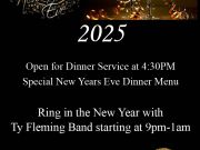 Basnight’s Lone Cedar Cafe, New Year's Eve Bash