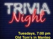 Old Tom's Beer, Wine & Provisions, Tuesday Trivia