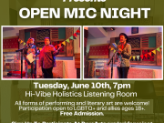 Dare County Arts Council, Pride Project Open Mic