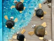 North Carolina Aquarium on Roanoke Island, Aquatic Art Uncorked
