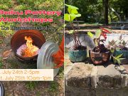 Elizabethan Gardens, Raku Pottery Workshop