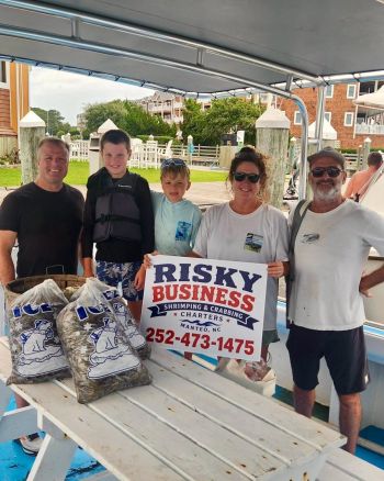 Risky Business Shrimping & Crabbing Charters, Yesterday Mornings Haul!