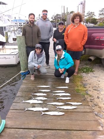 Wanchese Fishing Charters, Spring day for our first trip of the season