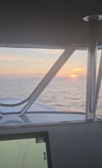 Waverunner Fishing Charters, Beautiful Winter Morning