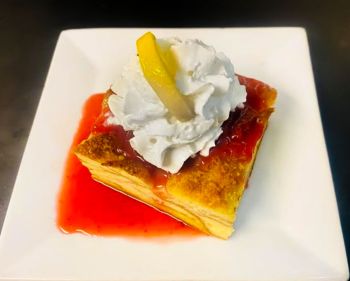 Stripers Bar & Grille Manteo, Homemade Bread Pudding