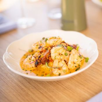 Salt & Cypress Kitchen + Cocktails, Wanchese Shrimp & Grits