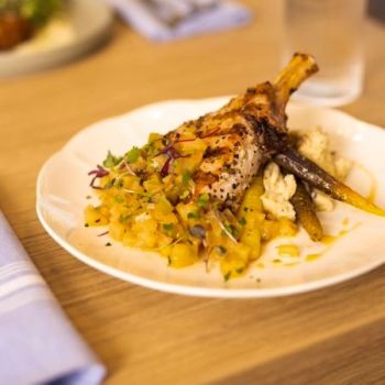 Salt & Cypress Kitchen + Cocktails, Center Cut Pork Chop