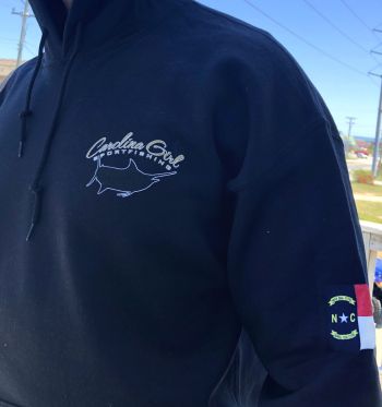 Carolina Girl Sportfishing Charters Outer Banks, Logo Hoodie