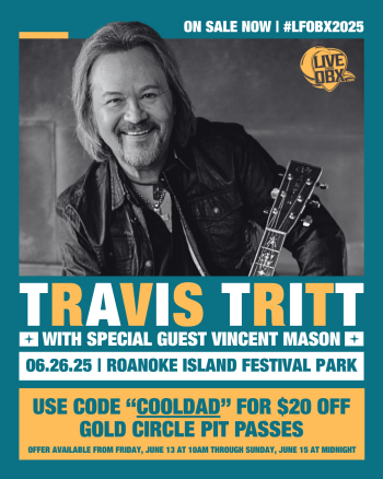 Live From OBX, Travis Tritt: $20 OFF Gold Circle Tickets