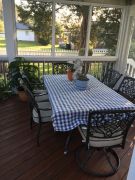 Side porch at Wanchese Inn B&B