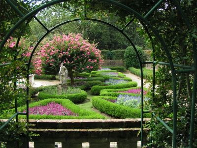 Archway at The Elizabethan Gardens in Manteo, NC