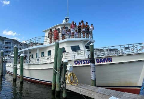 Crystal Dawn Head Boat Fishing and Evening Cruise, Happy Hour Cruise