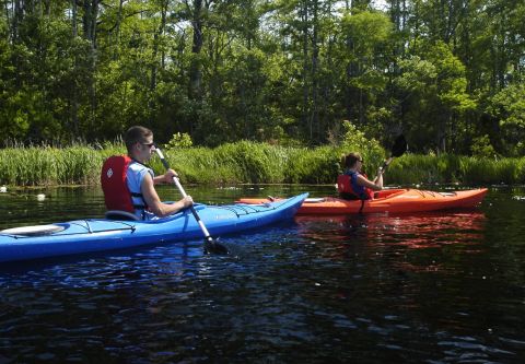 Outer Banks Kayak tours with Kitty Hawk Kites