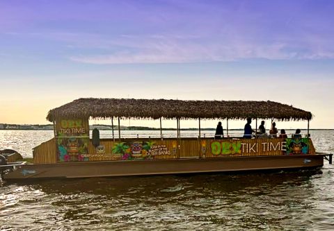 OBX Tiki Time, Tiki Boat Private Charters - Roanoke Island