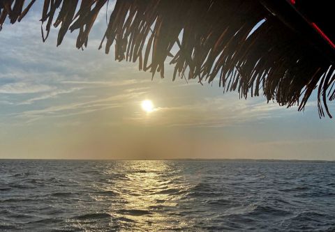 OBX Tiki Time, Tiki Boat Sunset Cruise - Roanoke Island