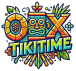 Logo for OBX Tiki Time