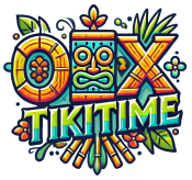 Logo for OBX Tiki Time